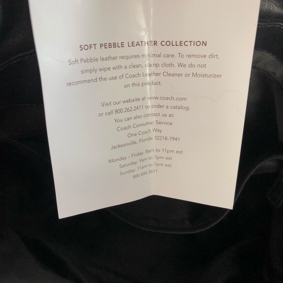 Coach Penelope soft leather pebble collection - Picture 6 of 8